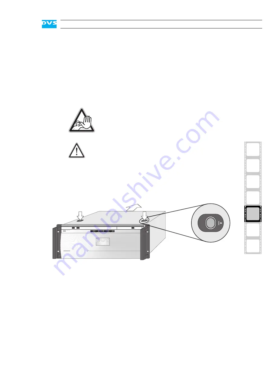 DVS ProntoXway Hardware Manual Download Page 51