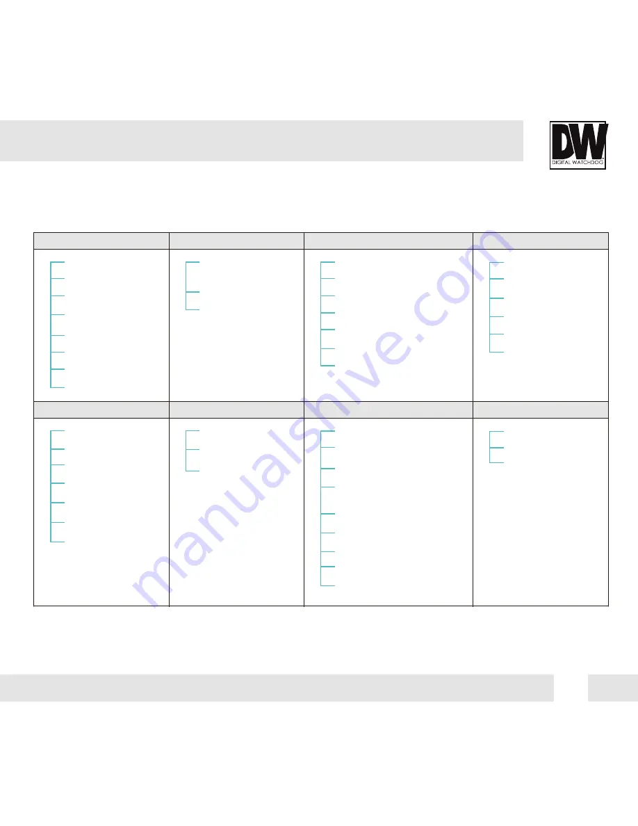 DW DWC-B6763WTIR Manual Download Page 13