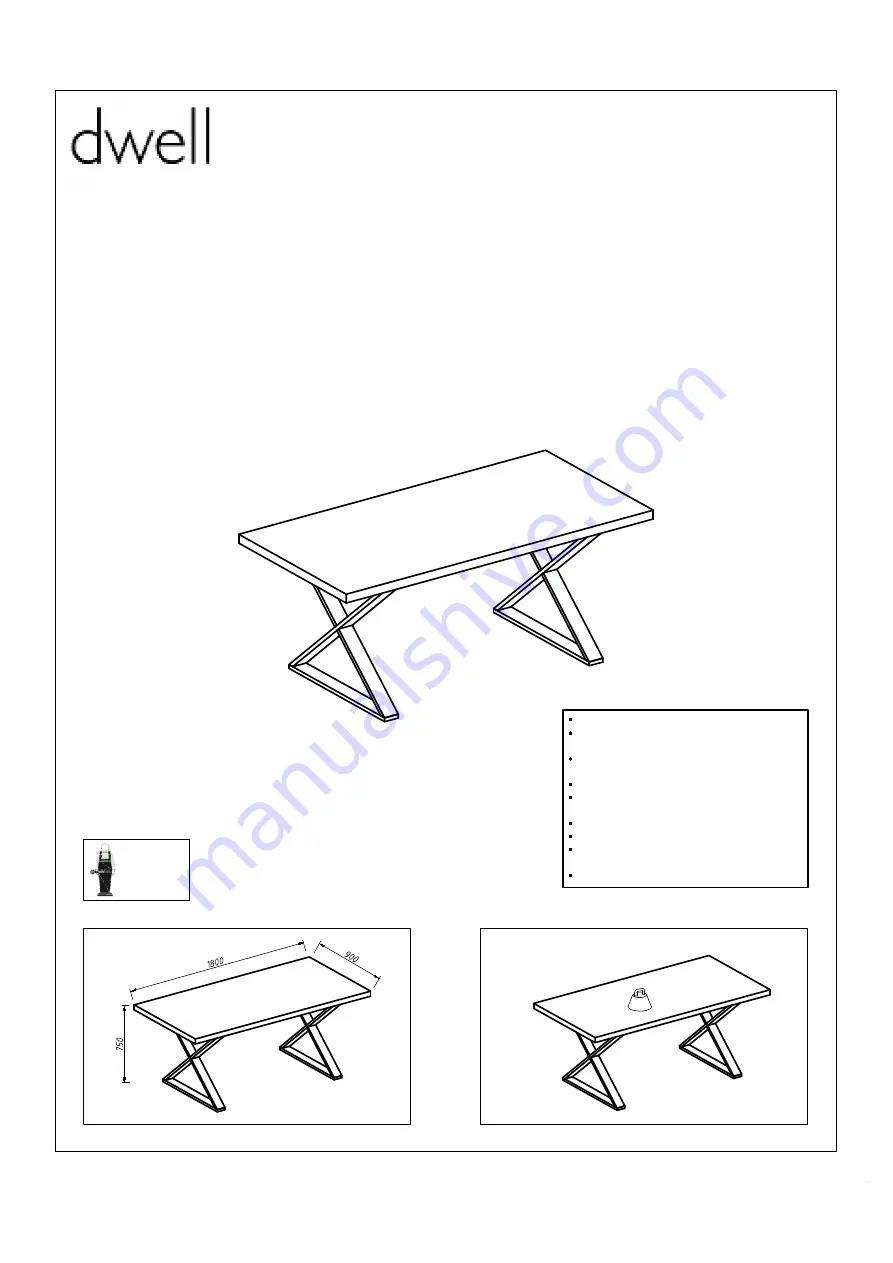 Dwell 105711 Скачать руководство пользователя страница 1