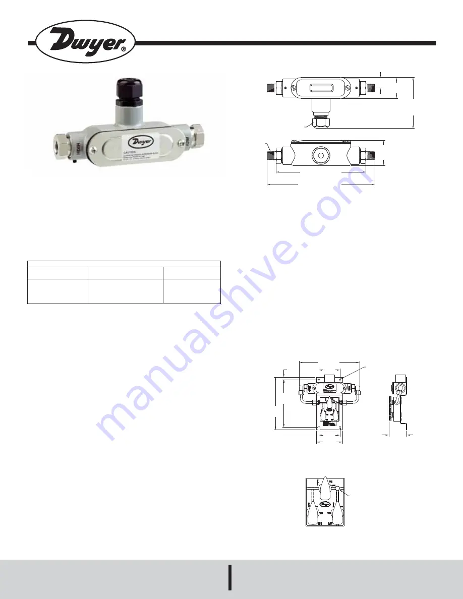 Dwyer Instruments 629 Series Скачать руководство пользователя страница 1