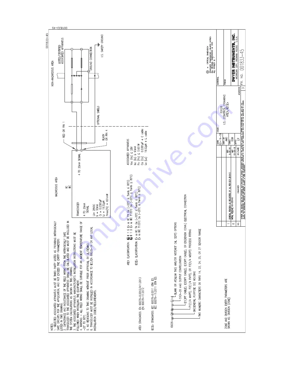 Dwyer Instruments IS626 Series Скачать руководство пользователя страница 5