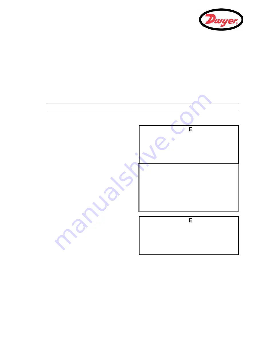 Dwyer Instruments PUB Series Installation And Operating Instructions Manual Download Page 20