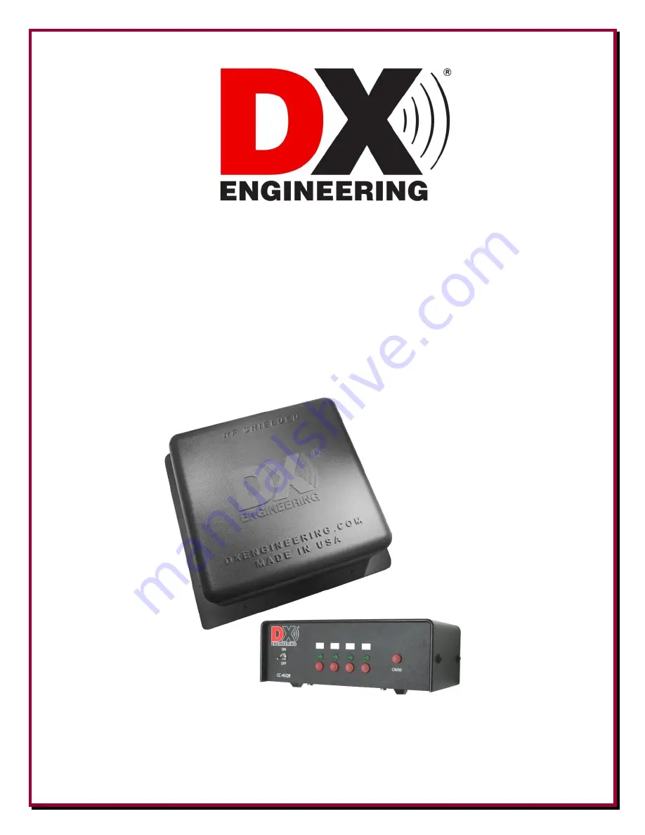 DX DXE-TFS4-160B Manual Download Page 1