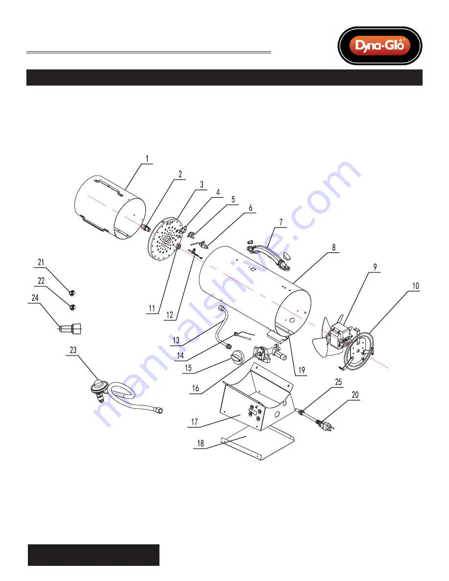 Dyna-Glo DELUX LPFA43DGD User'S Manual And Operating Instructions Download Page 13