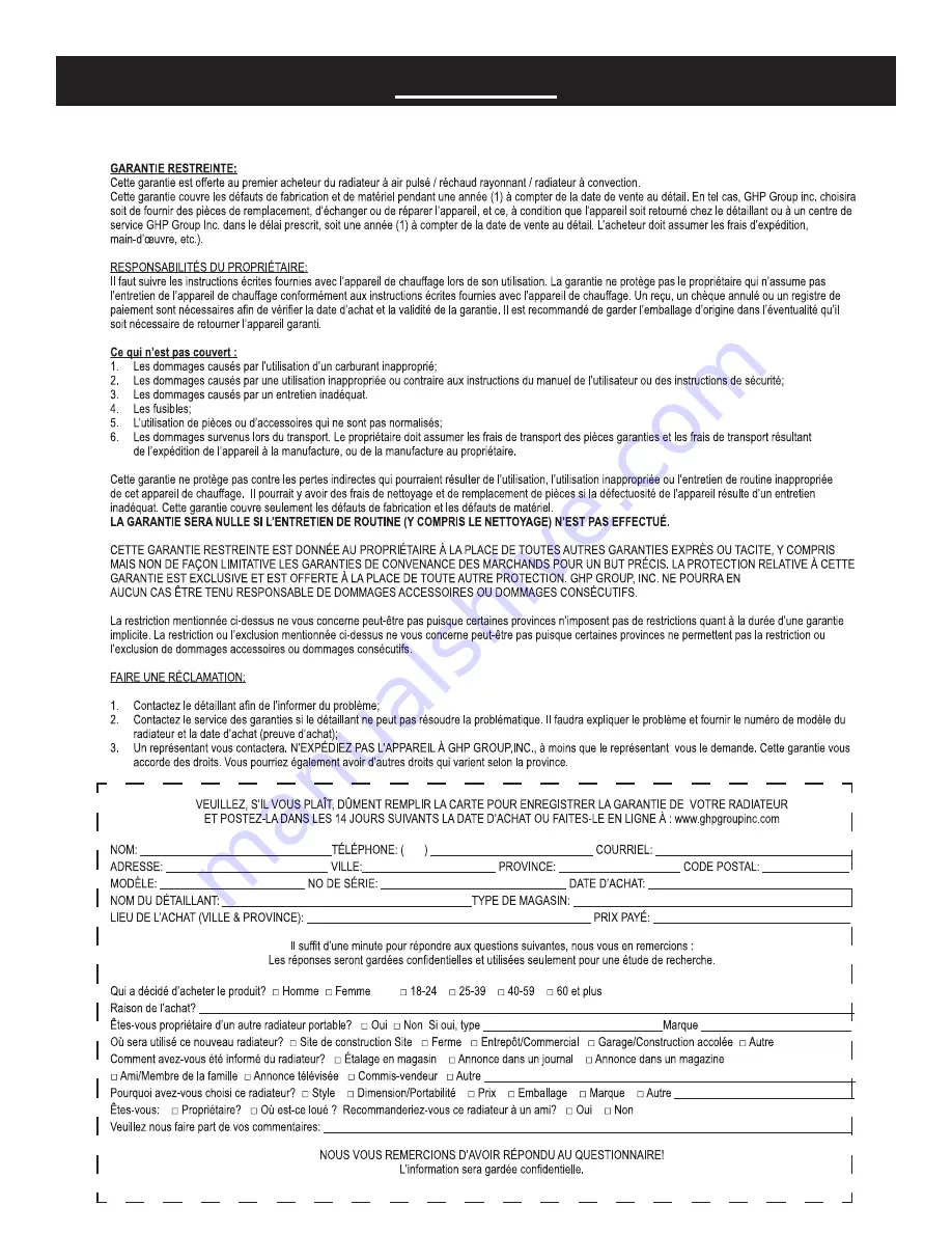 Dyna-Glo DELUX RMC-LPFA125DGD User'S Manual And Operating Instructions Download Page 43