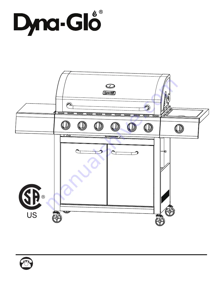 Dyna-Glo DGB610SSP Скачать руководство пользователя страница 33