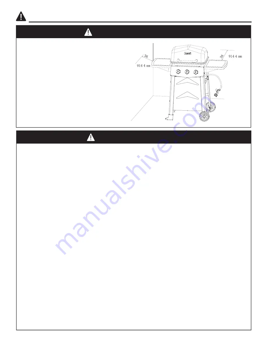 Dyna-Glo DGC310CNP Manual Download Page 20