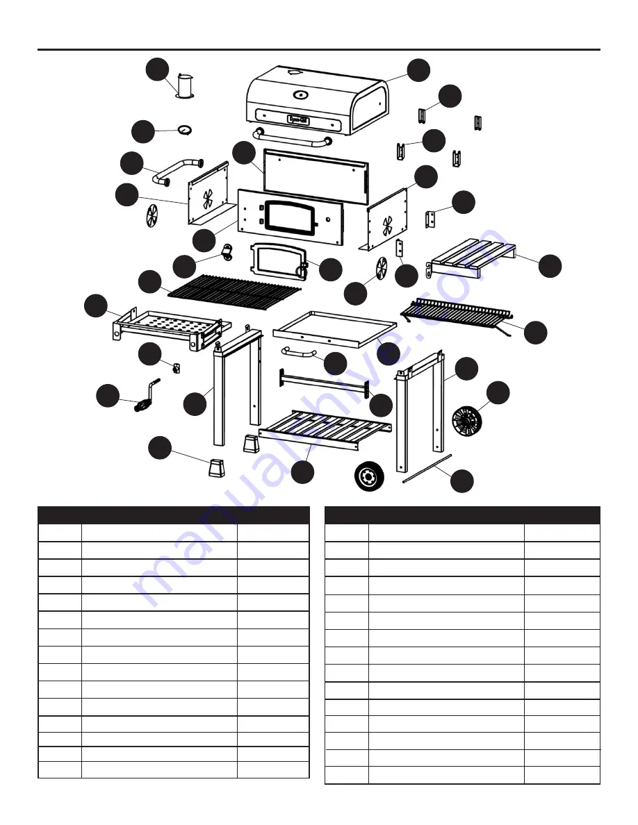 Dyna-Glo DGD381BNC-D Manual Download Page 4