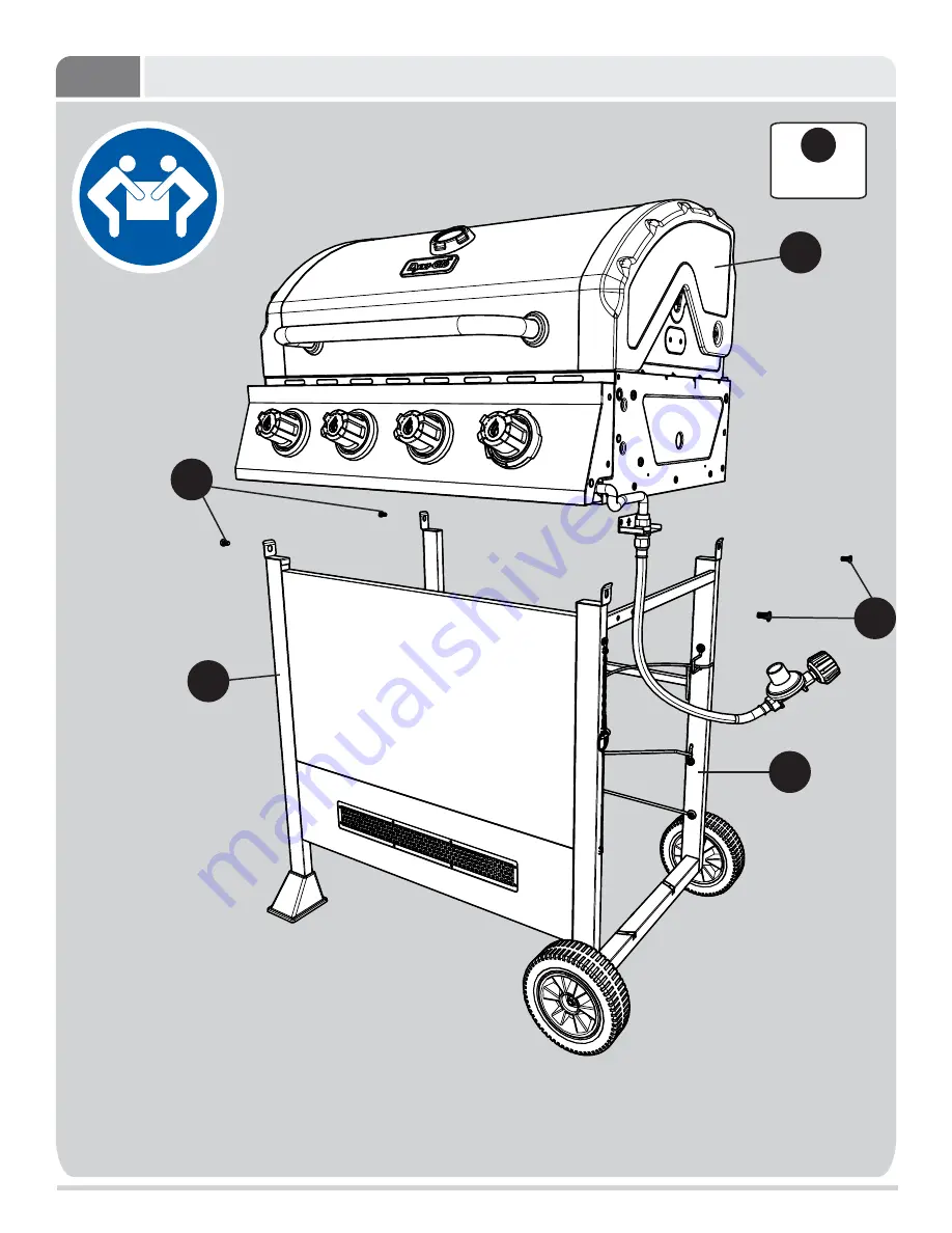 Dyna-Glo DGH450CRP Manual Download Page 10