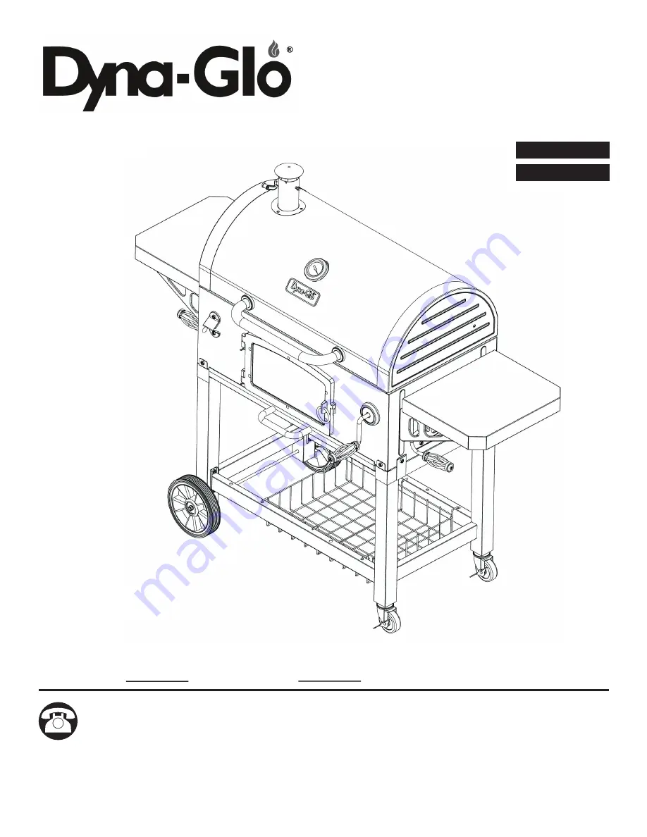 Dyna-Glo DGN576DNC Manual Download Page 1