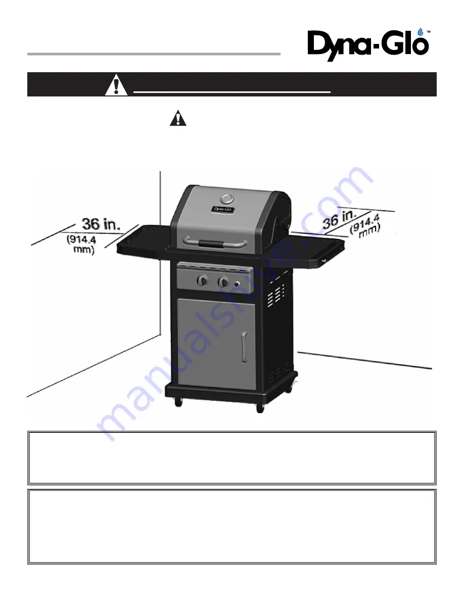 Dyna-Glo DGP350SNP User'S Manual And Operating Instructions Download Page 39