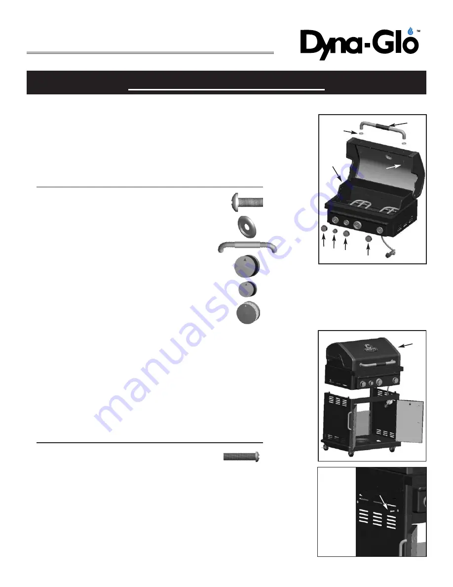 Dyna-Glo DGP480CSP User'S Manual And Operating Instructions Download Page 13