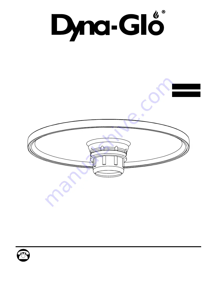 Dyna-Glo DGPH901ATBR Manual Download Page 1