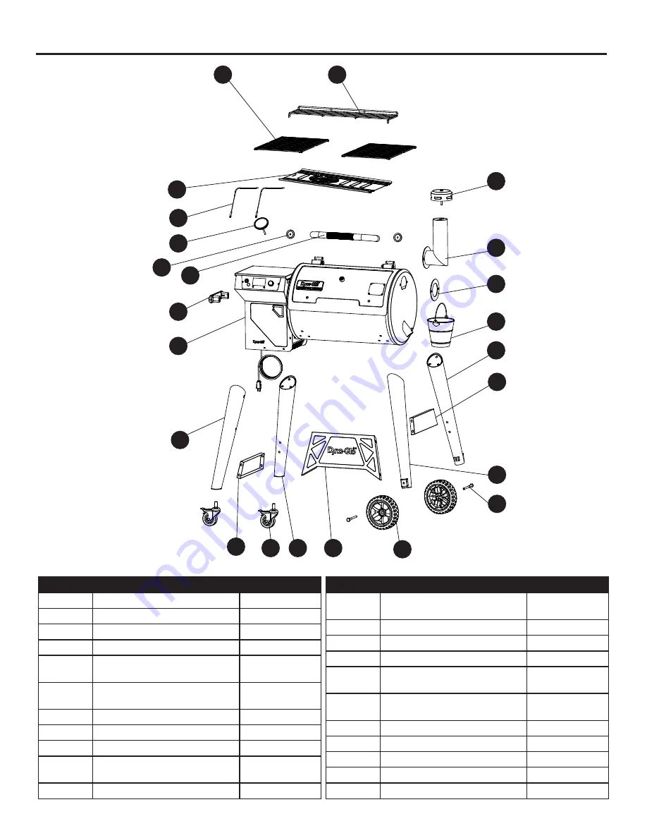 Dyna-Glo DGSS450BPW Manual Download Page 40