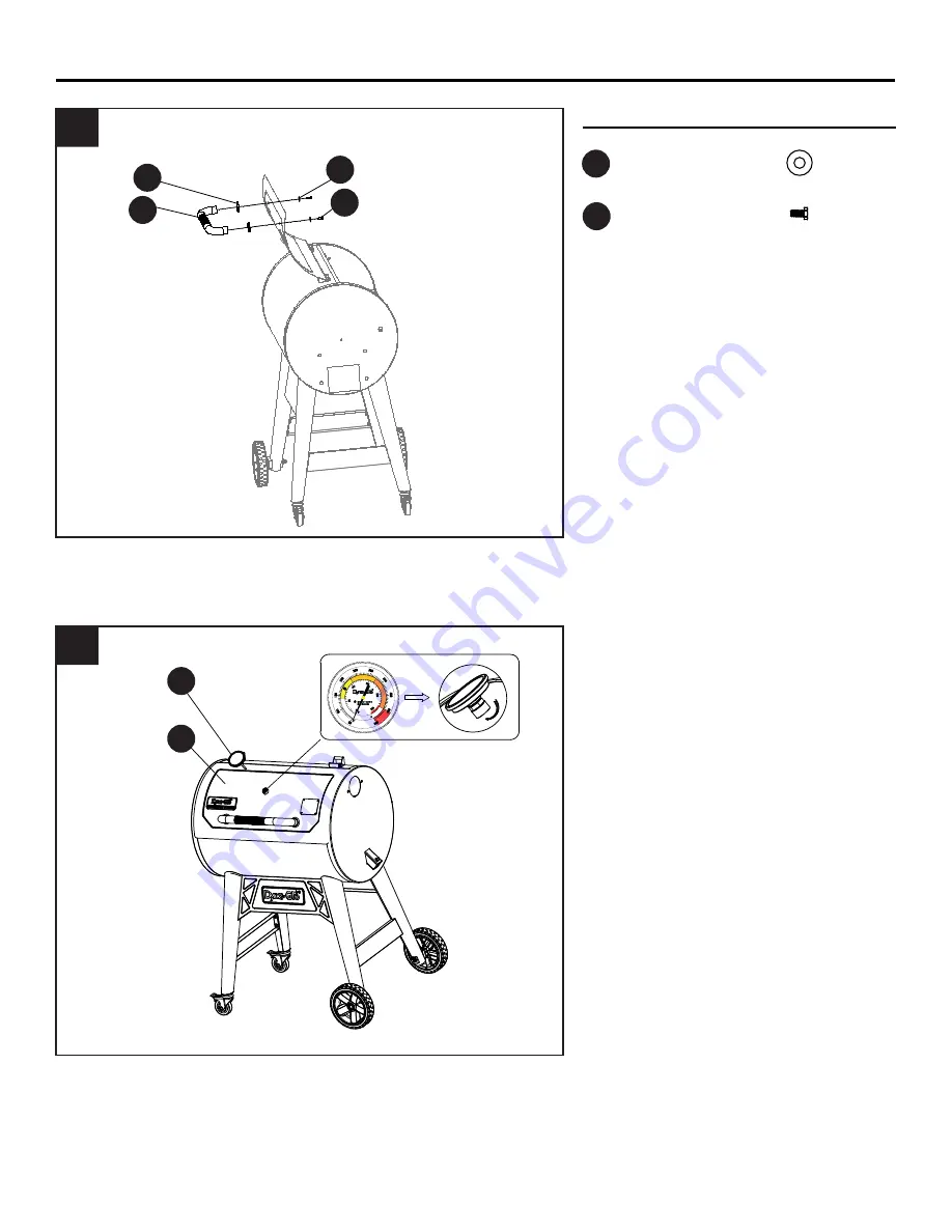 Dyna-Glo DGSS7002BPW Manual Download Page 45