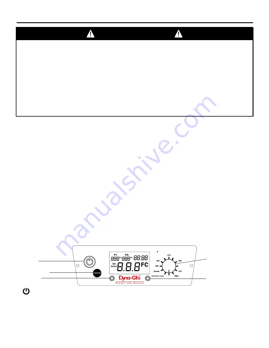 Dyna-Glo DGSS7002BPW Manual Download Page 86