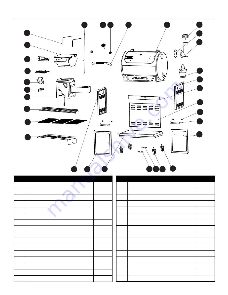 Dyna-Glo DGSS700BPW Manual Download Page 8