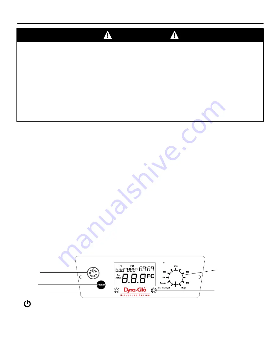 Dyna-Glo DGSS700BPW Manual Download Page 22