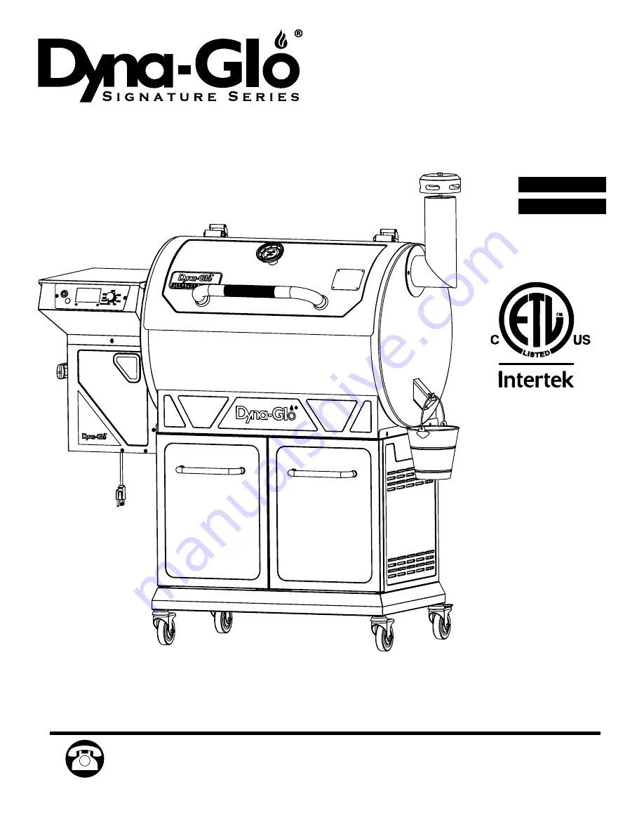 Dyna-Glo DGSS700BPW Manual Download Page 37