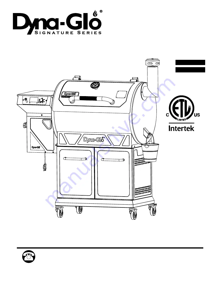 Dyna-Glo DGSS700BPW Manual Download Page 74