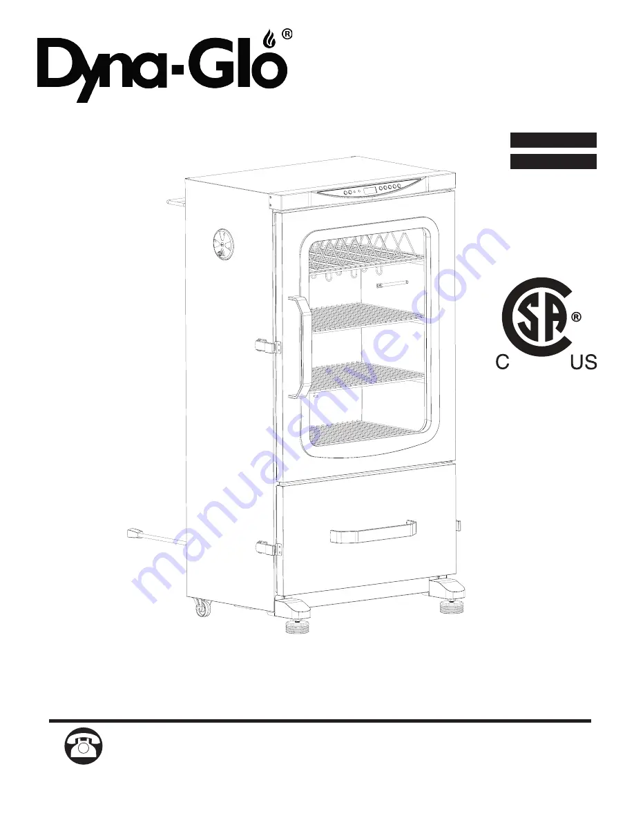 Dyna-Glo DGU951SDE Manual Download Page 1