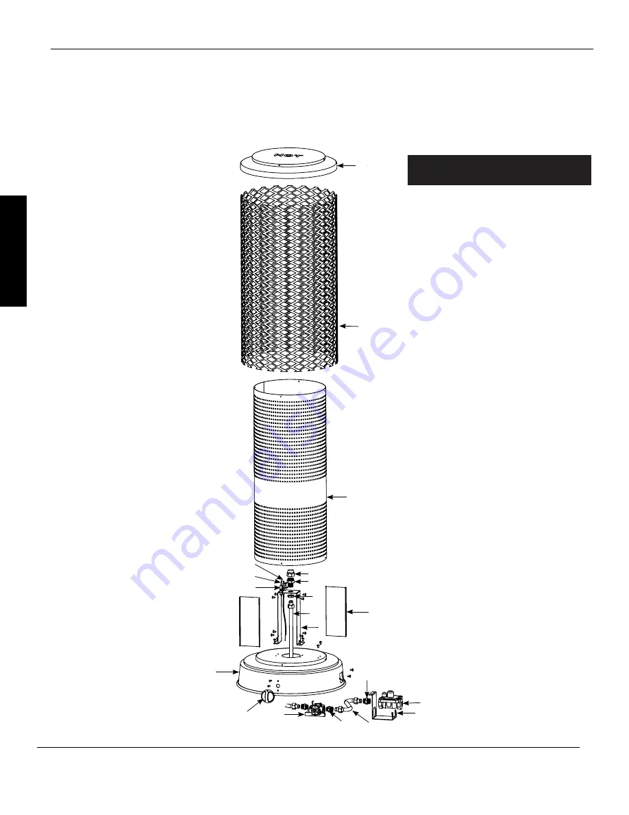 Dyna-Glo RA100NGDGD Operating Instructions & Parts Manual Download Page 7