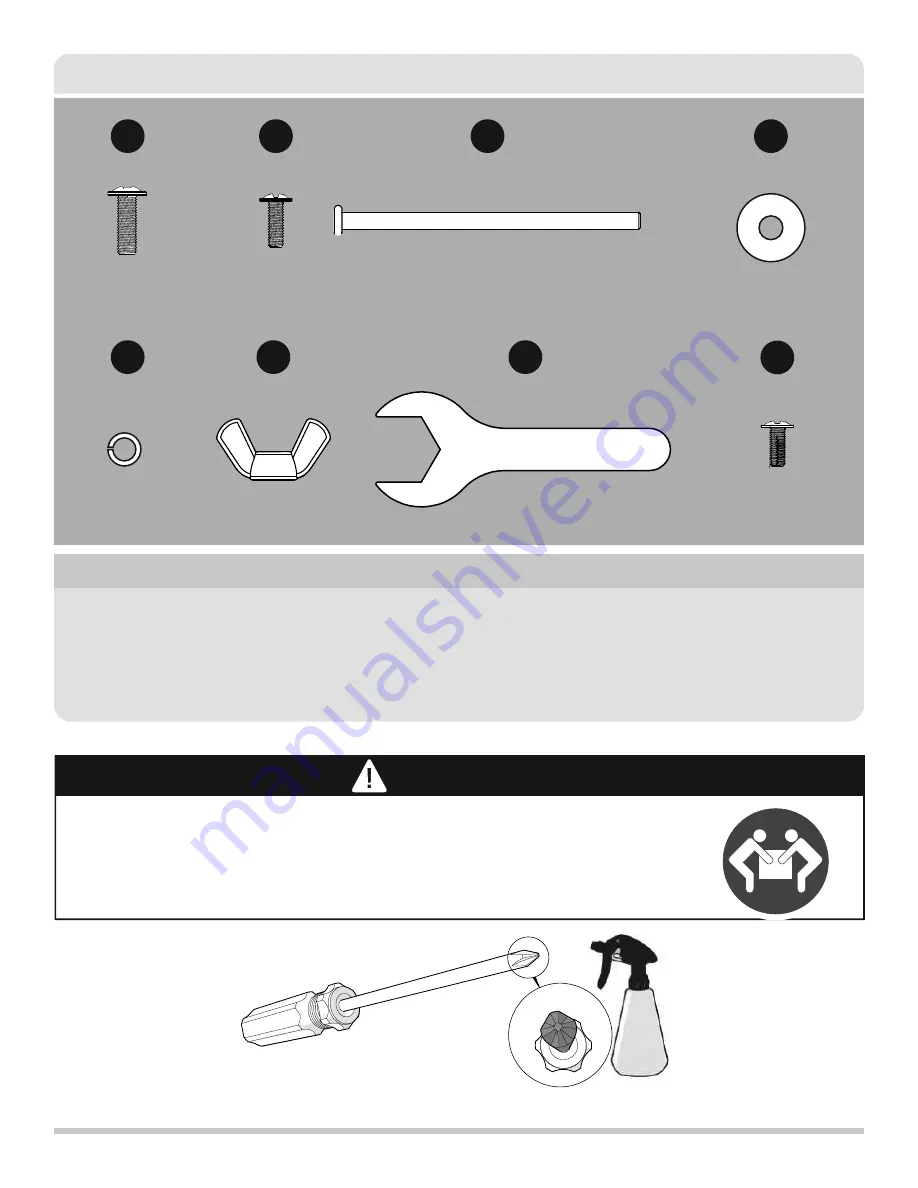 Dyna-Glo SEARPLUS DGF481CRN Assembly Instructions Manual Download Page 6