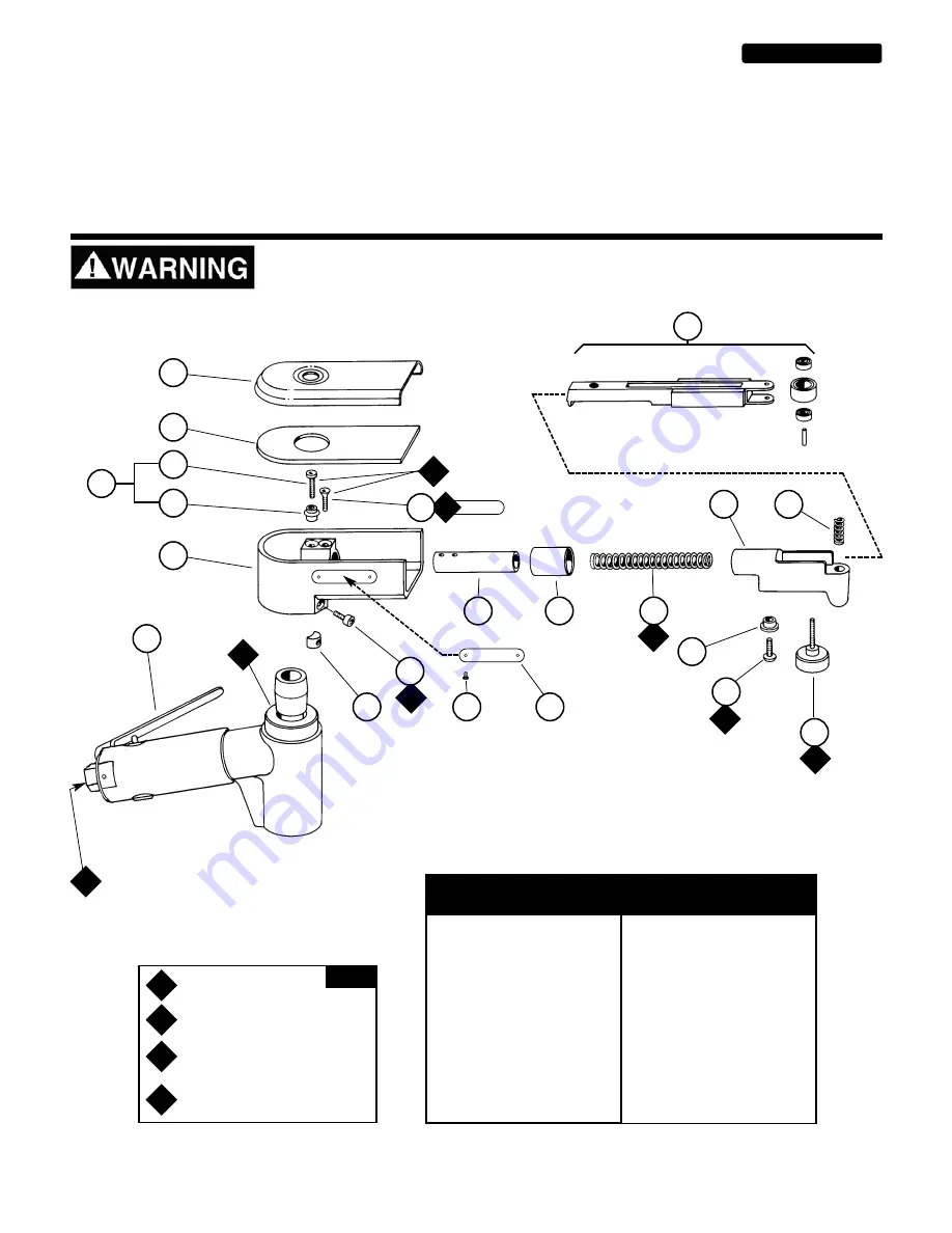 Dynabrade Auto File II 18100 Safety, Operation And Maintenance Download Page 6