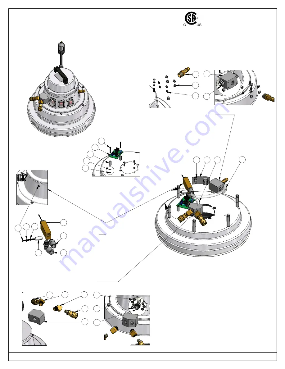 Dynabrade C-10EX Operation And Maintenance Manual Download Page 22