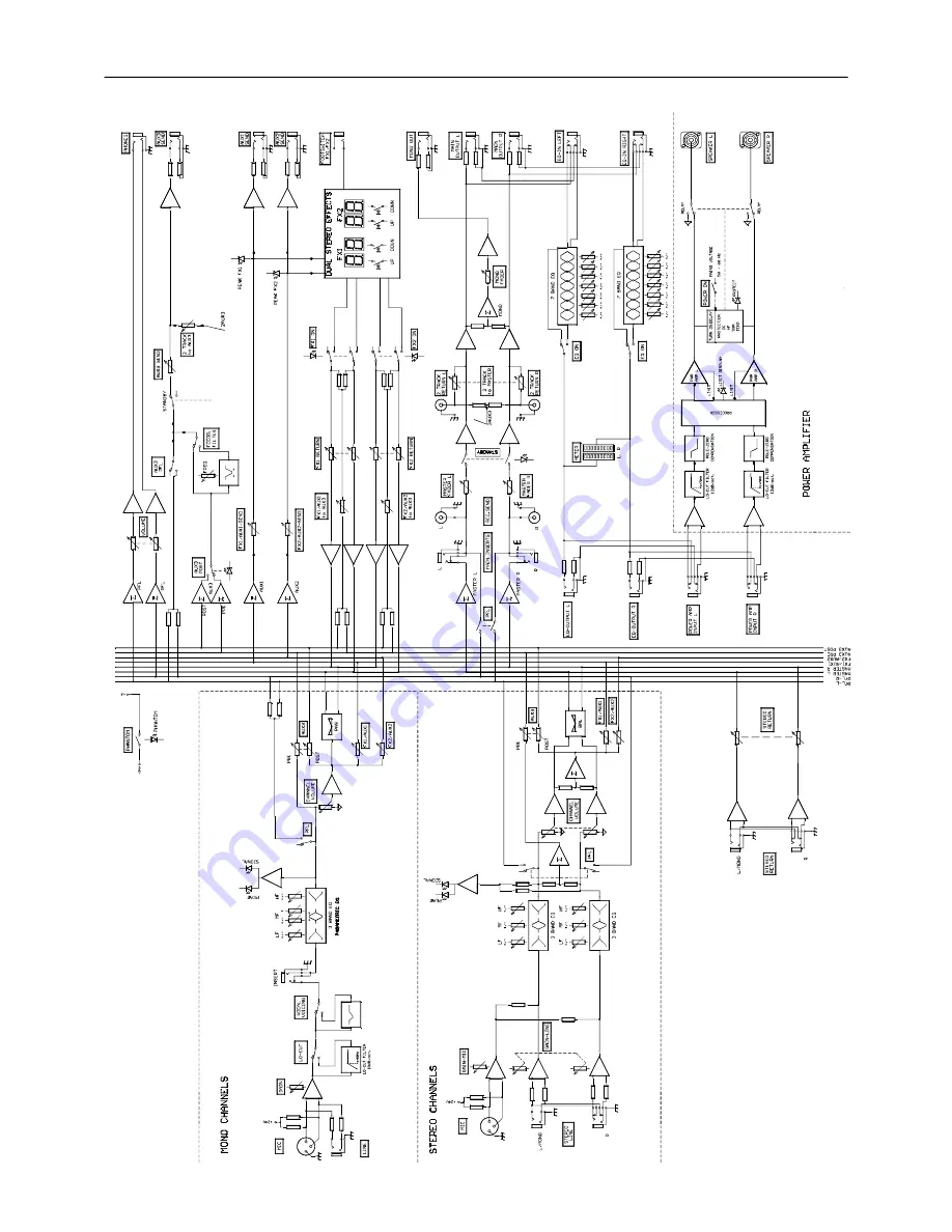 Dynacord 1000, 1600, 2200 (German) Bedienungsanleitung Download Page 30