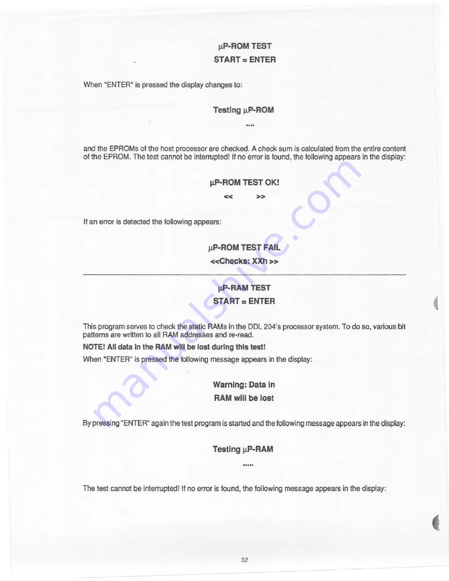 Dynacord 18 Bit 2-in-4 Digital Delay Line DDL 204 User Manual Download Page 31