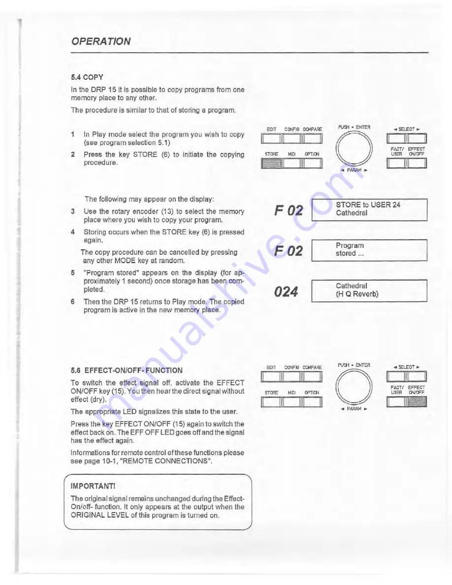 Dynacord DRP 15 - Скачать руководство пользователя страница 16