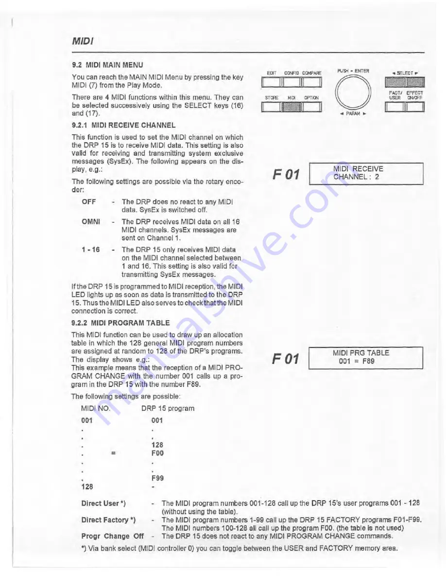 Dynacord DRP 15 - User Manual Download Page 40