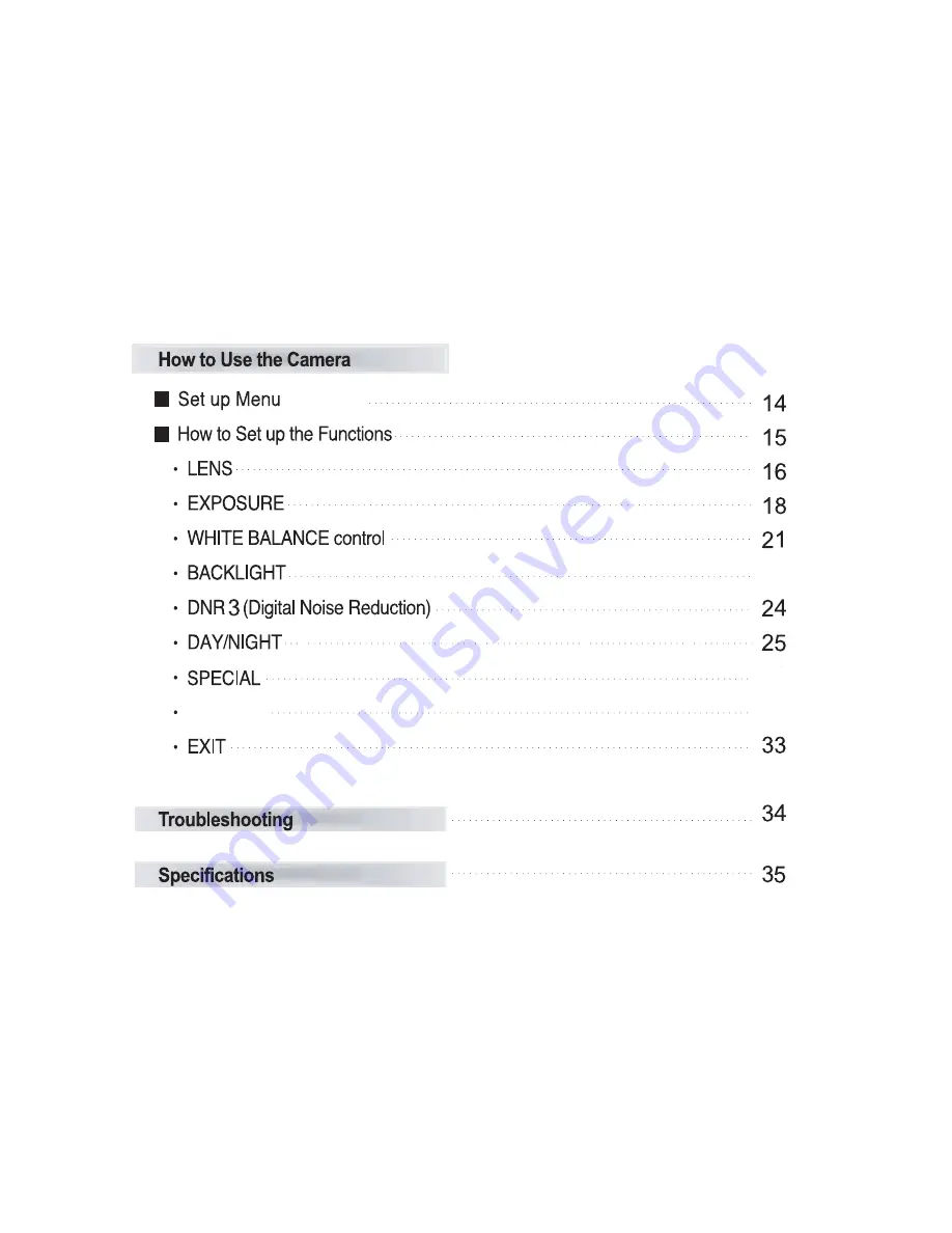 Dynamic CCTV DTV-VLDpro-W6 User Manual Download Page 5