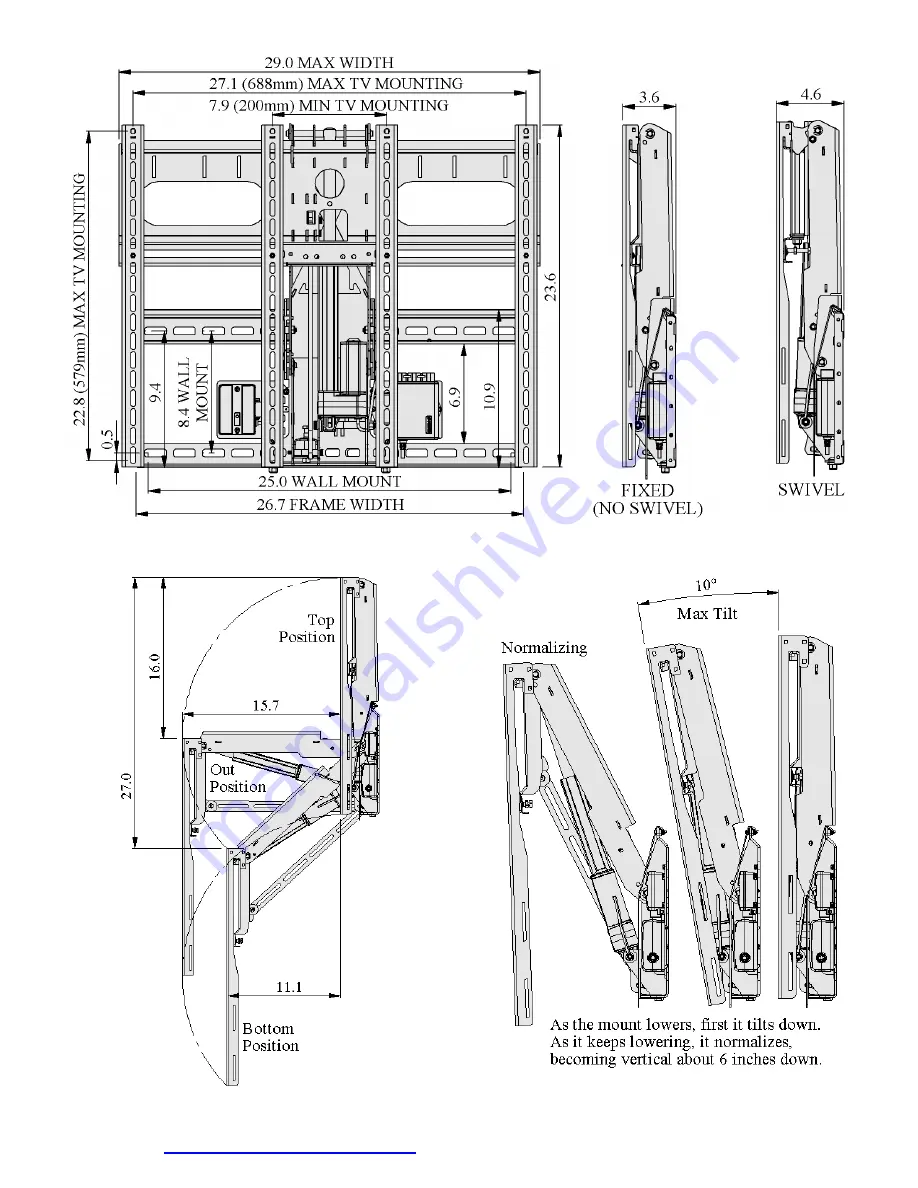 Dynamic Mounting Down and Out Motor Mount Installation Directions Manual Download Page 3