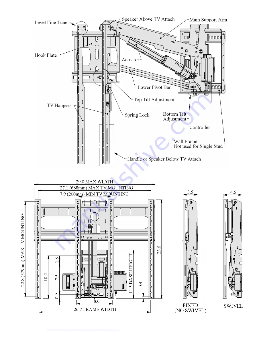 Dynamic Mounting Down and Out Motor Mount Скачать руководство пользователя страница 4