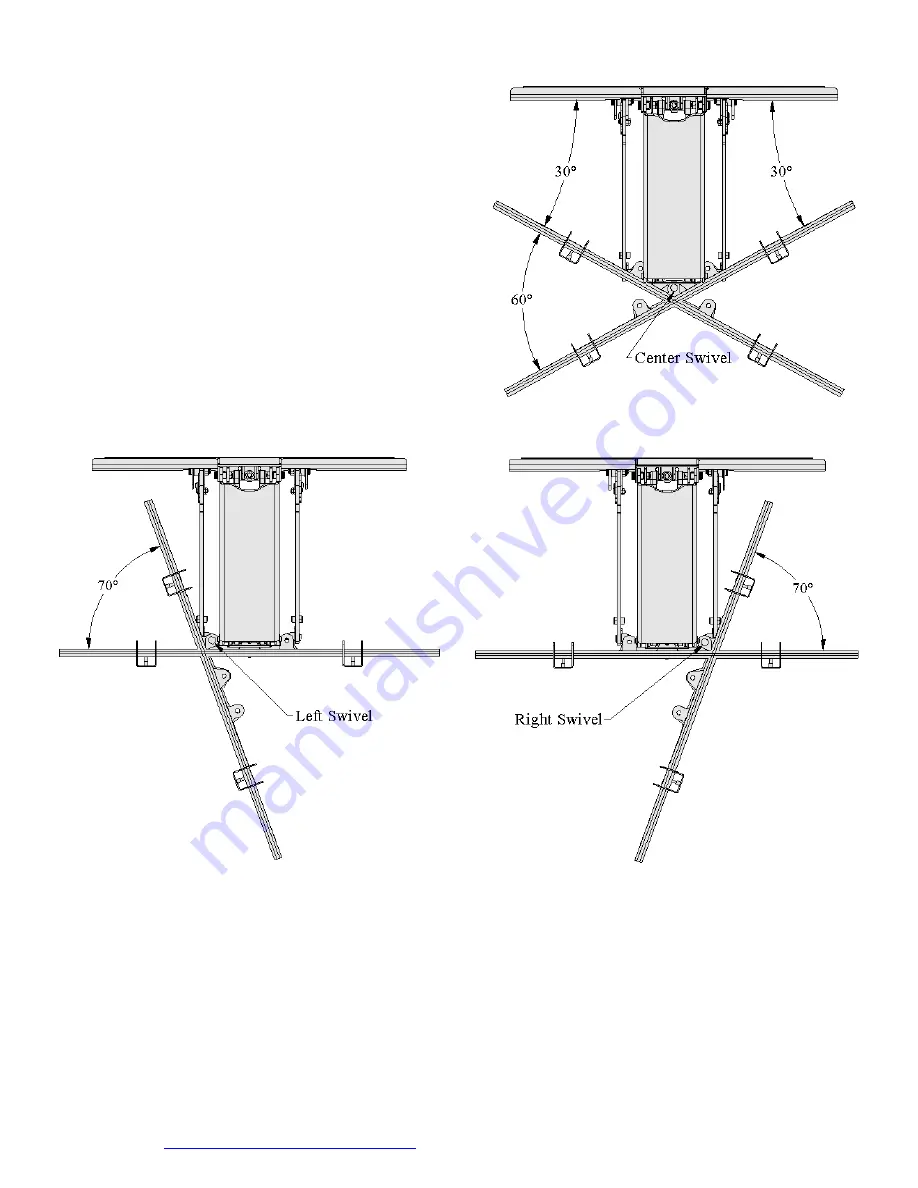 Dynamic Mounting Slim Down and Out Swivel Mount Assembly & Installation Directions Download Page 4