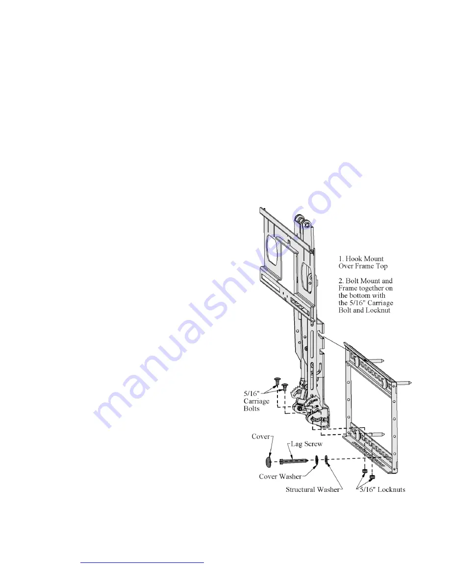 Dynamic Mounting Up and Over Manual Mount Скачать руководство пользователя страница 8