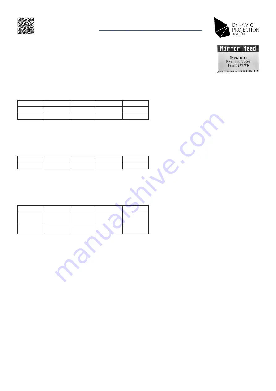 Dynamic Projection MH27 Quick Installation Manual Download Page 7