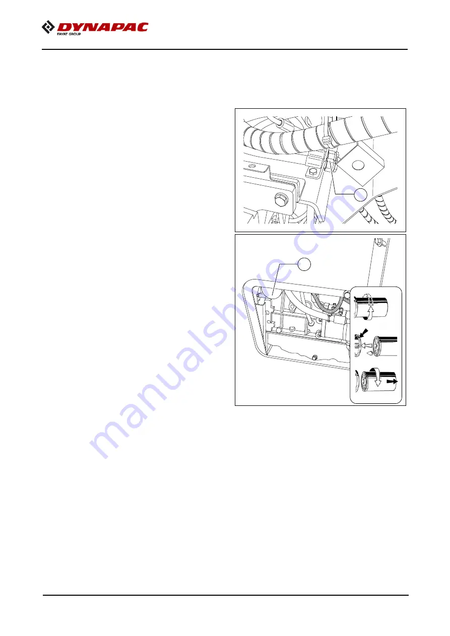 Dynapac F1800C Operation & Maintenance Manual Download Page 268