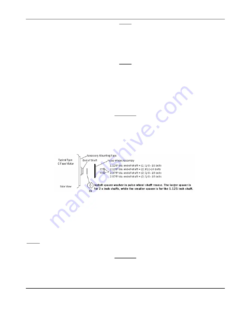 DYNAPAR SLIM Tach SL85 Instruction Manual Download Page 11