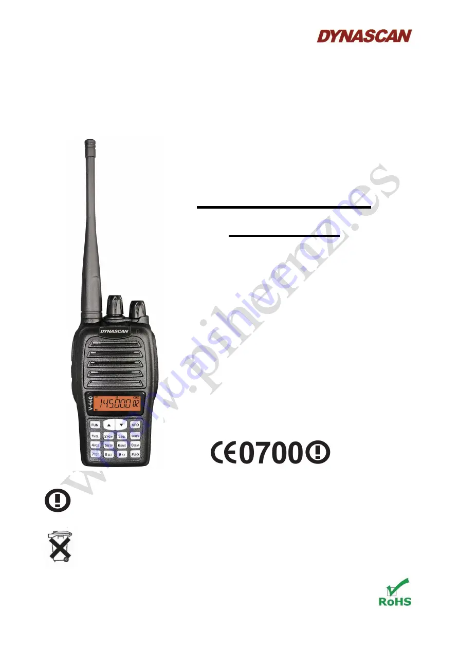 Dynascan V-440 Instruction Manual Download Page 25