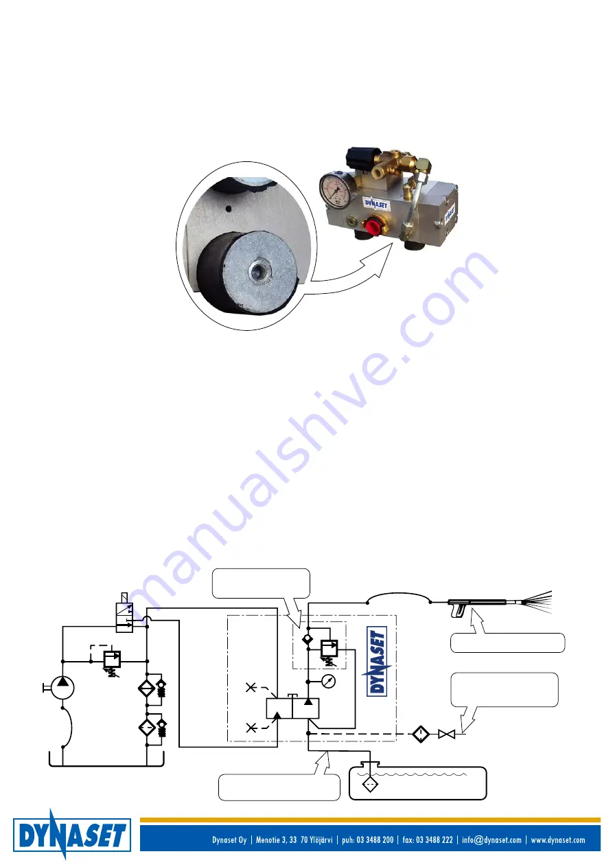 Dynaset KPL 270-200-1250x8 Operation Instructions Manual Download Page 8