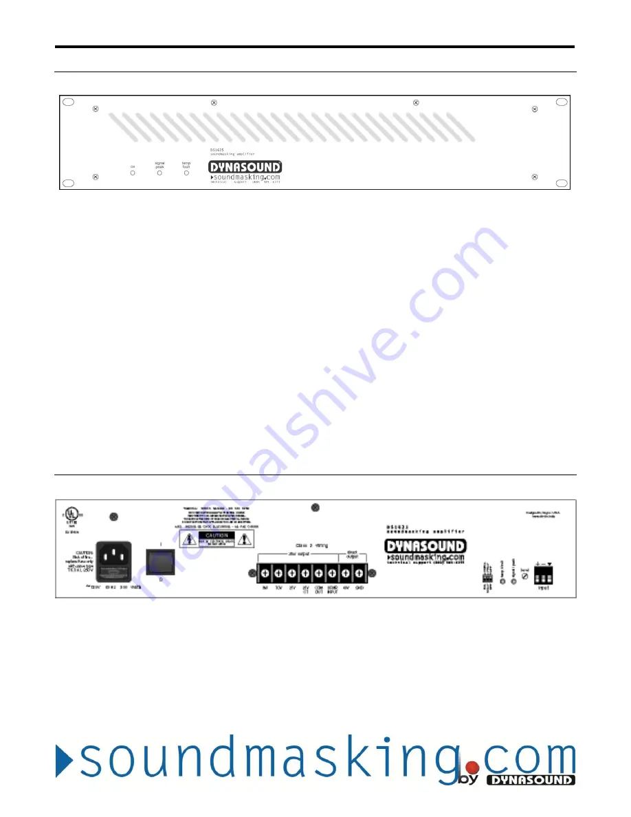 Dynasound DS1625 Скачать руководство пользователя страница 3