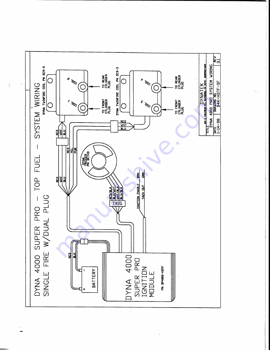 DYNATEK DP4000-HDTF User Instructions Download Page 6