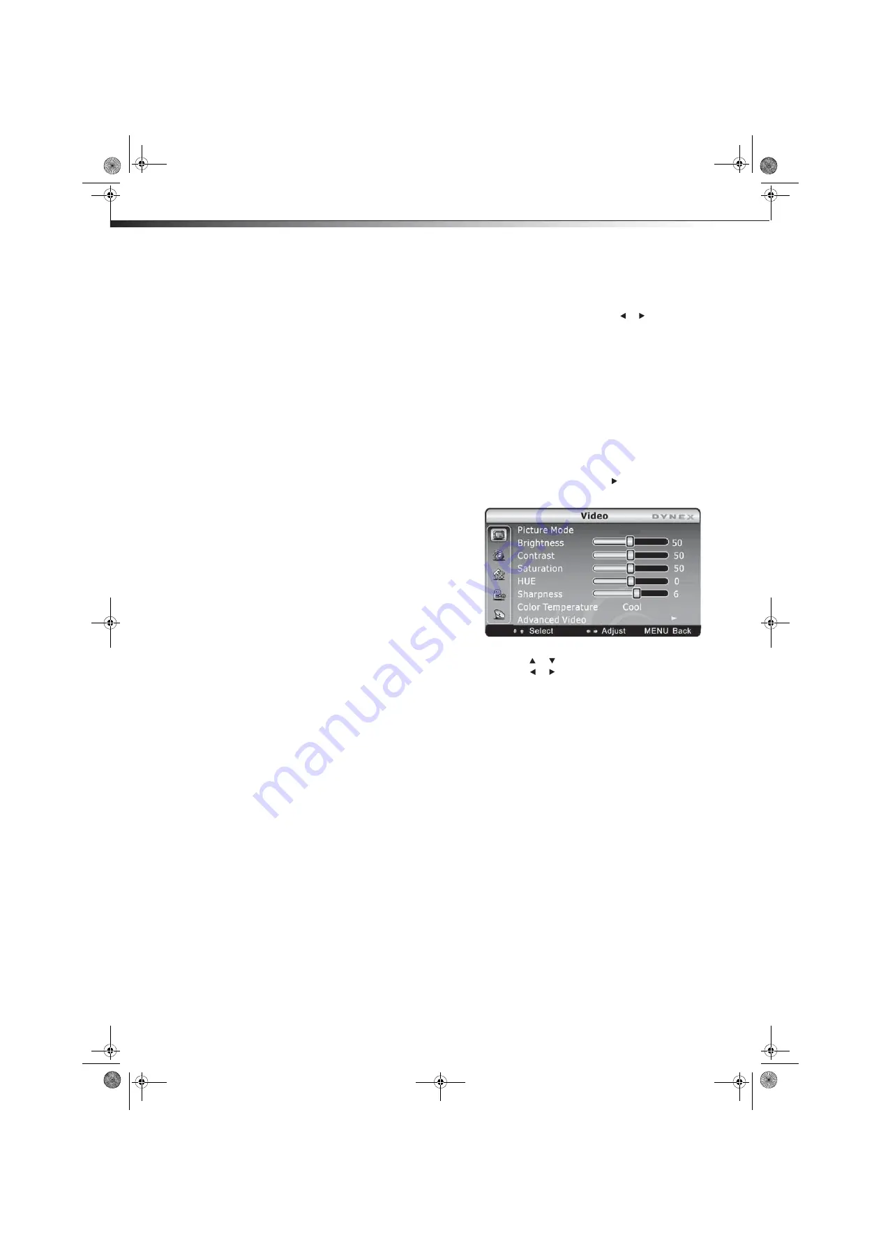 Dynex DX-32L130A10 (Spanish) Guía Del Usuario Download Page 19