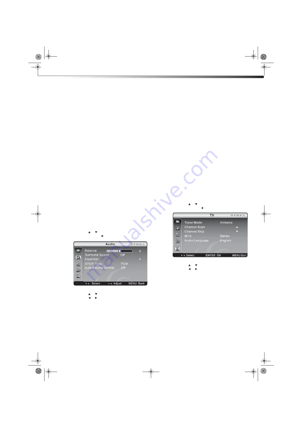 Dynex DX-32L130A10 (Spanish) Guía Del Usuario Download Page 20