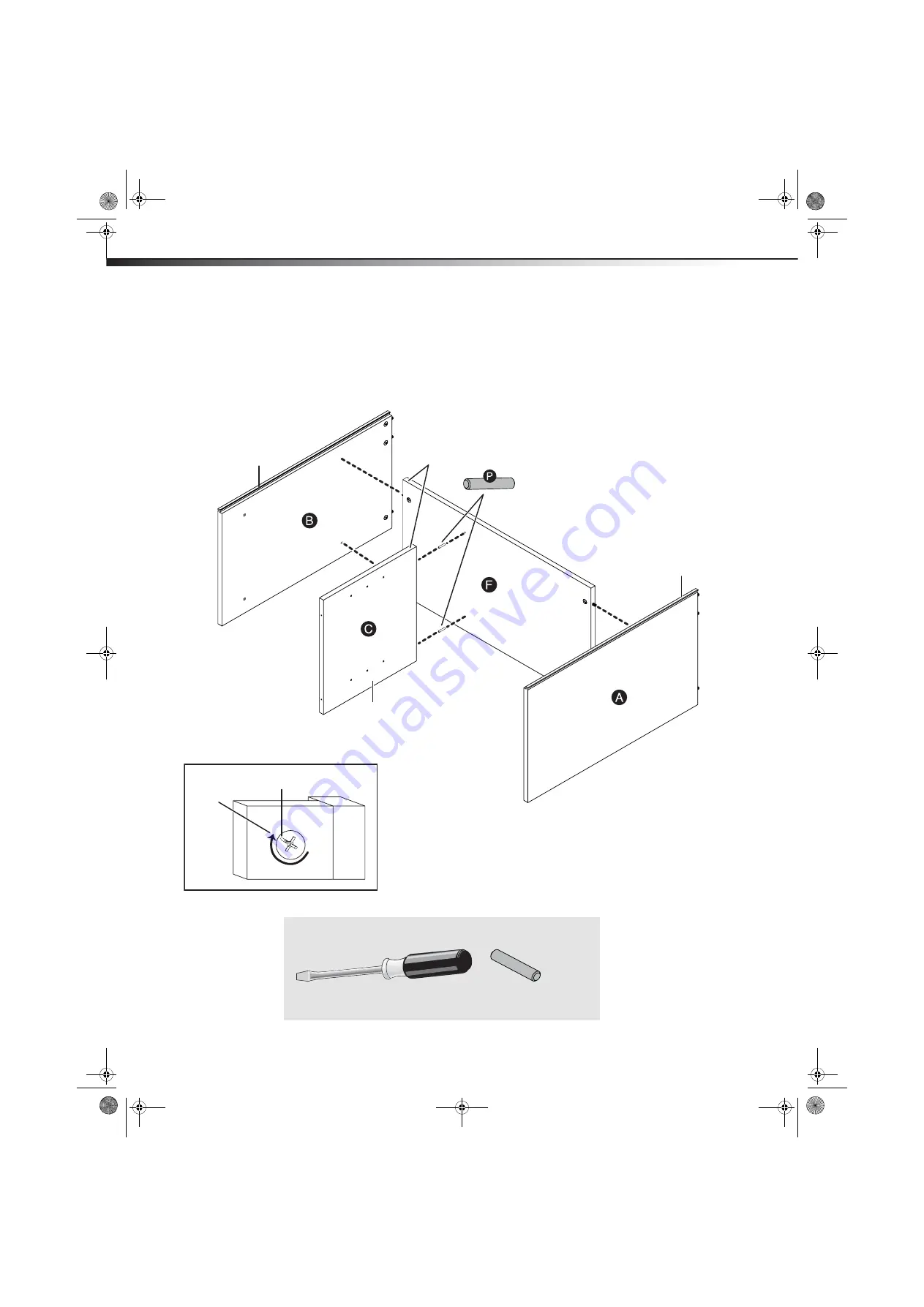 Dynex DX-WD1201 (French) Instructions De Motage Manual Download Page 8