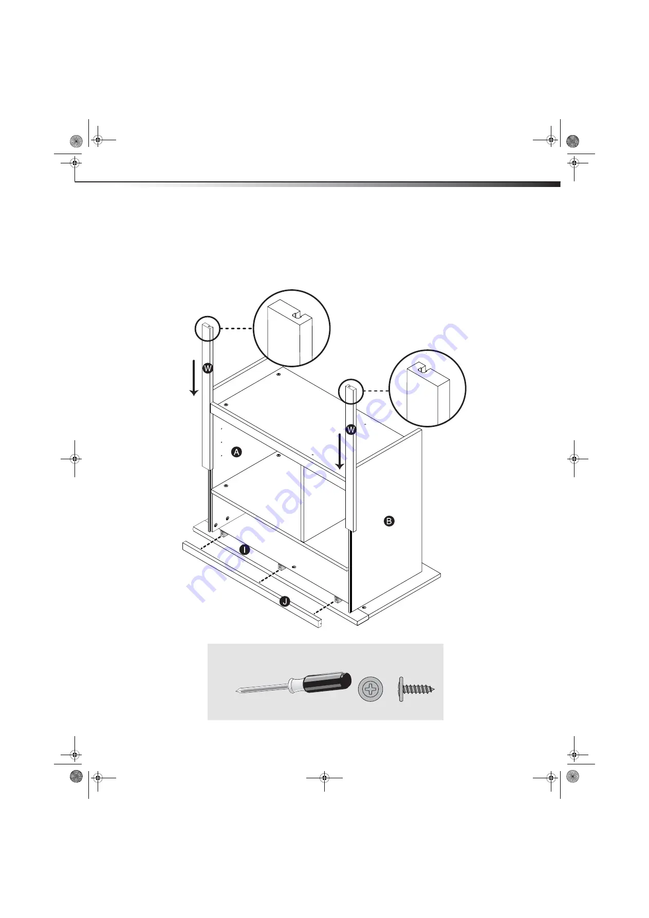 Dynex DX-WD1201 (French) Instructions De Motage Manual Download Page 11