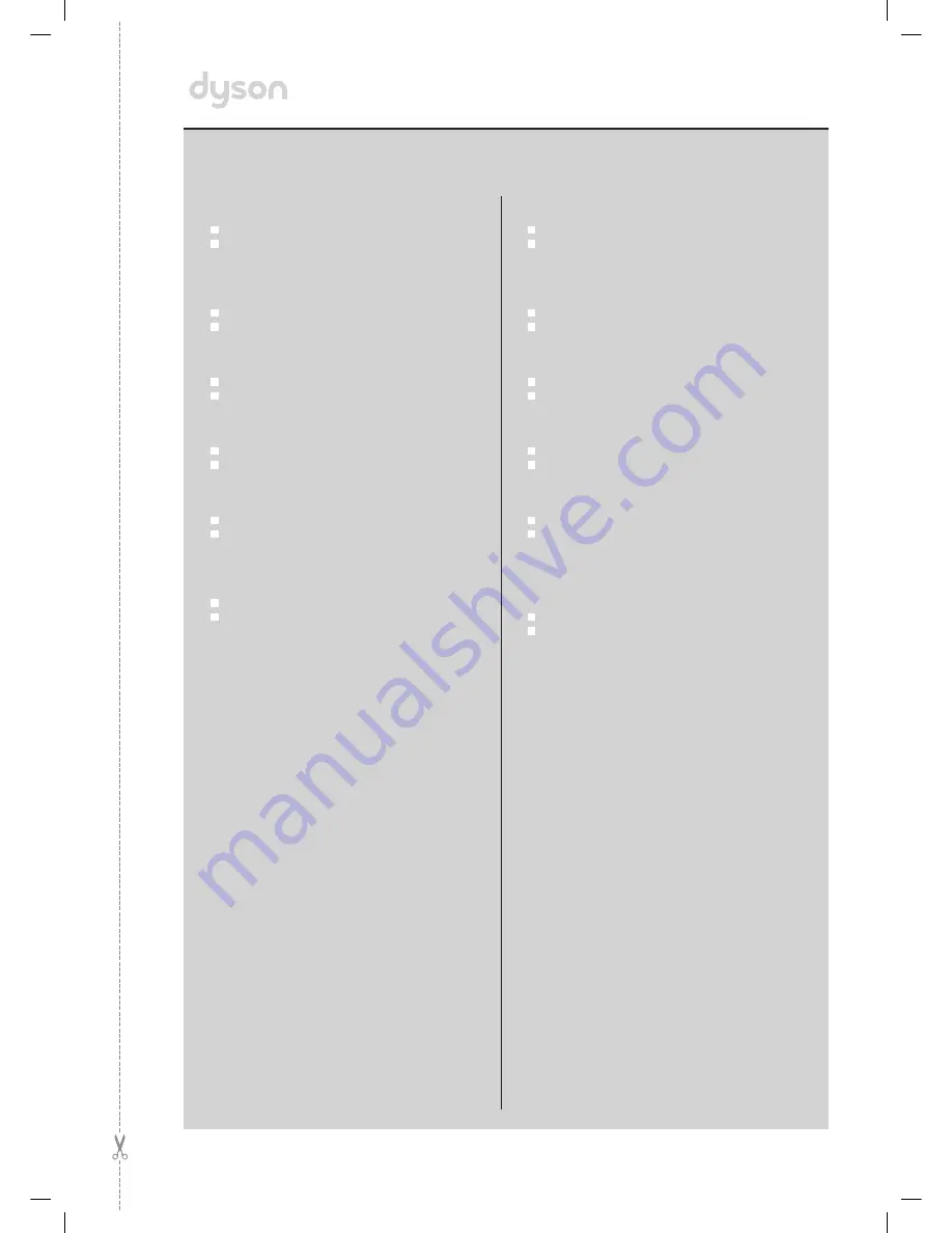 Dyson dc78 Operating Manual Download Page 15